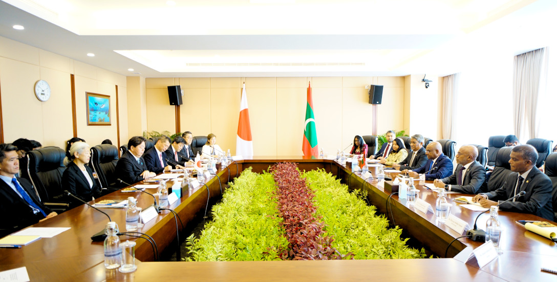 Foreign Minister Shahid meets Foreign Minister of Japan Hayashi Yoshimasa