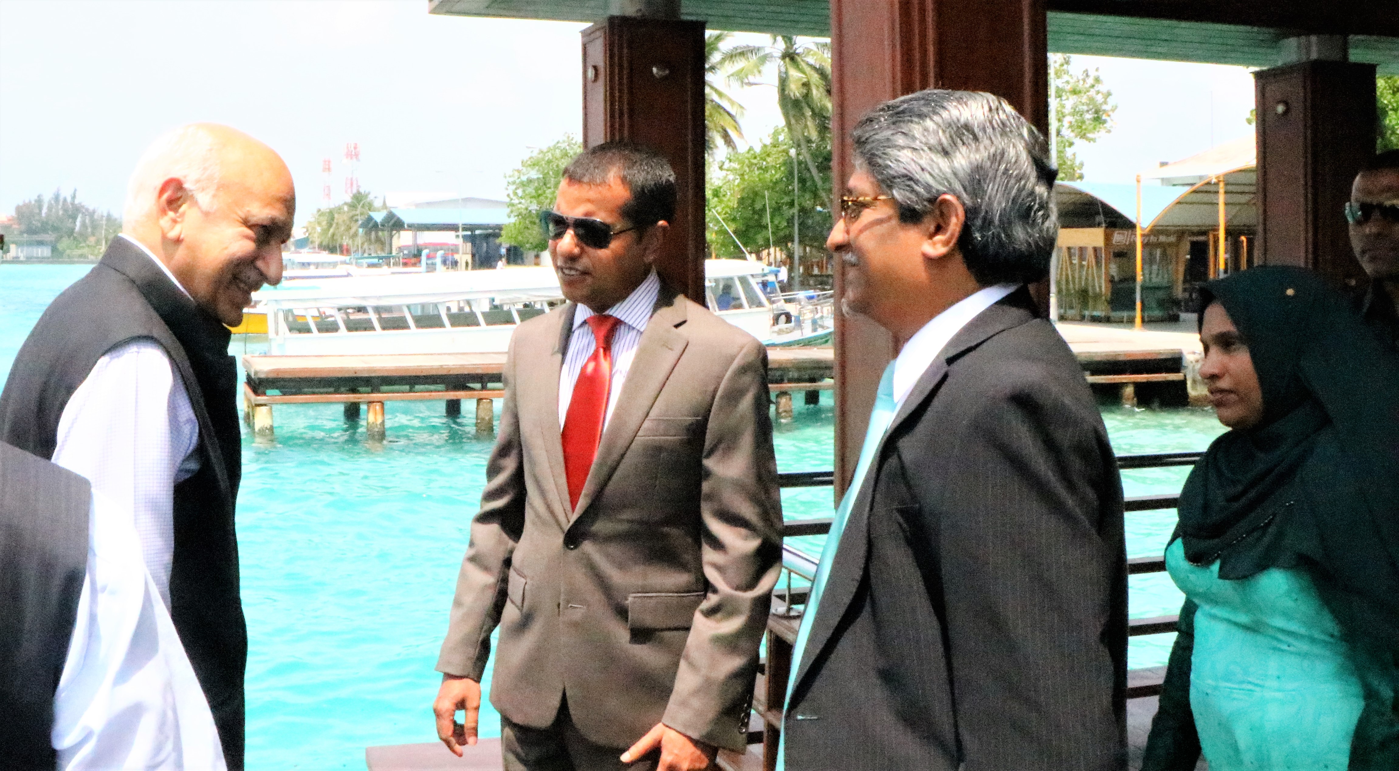އިންޑިއާގެ މިނިސްޓަރ އޮފް ސްޓޭޓް ފޮރ އެކްސްޓަރނަލް އެފެއާޒް ރަސްމީ ދަތުރުފުޅެއްގައި ރާއްޖެ ވަޑައިގެންފި